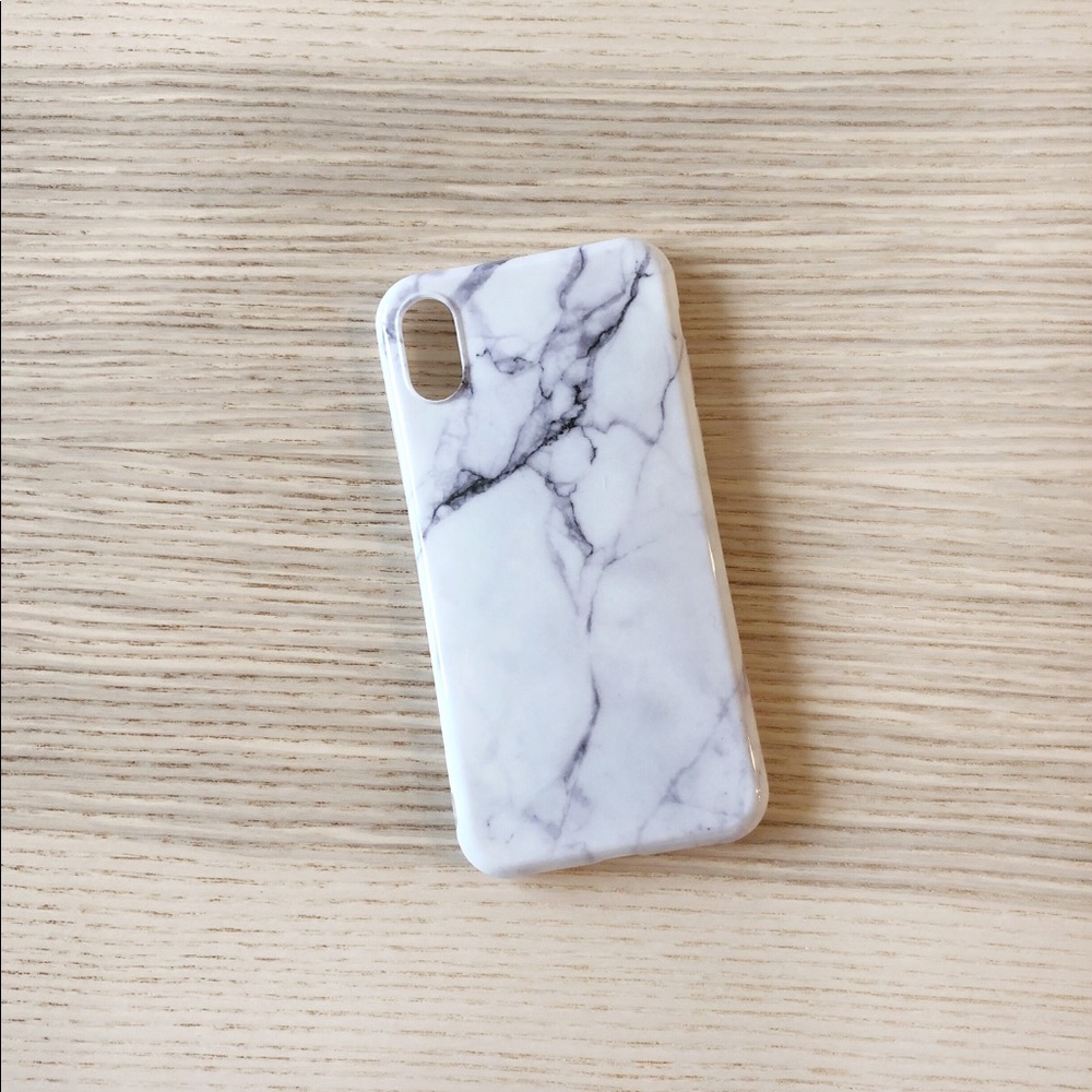 SALE iPhone X/8/7 white marble case - Picture 3 of 3